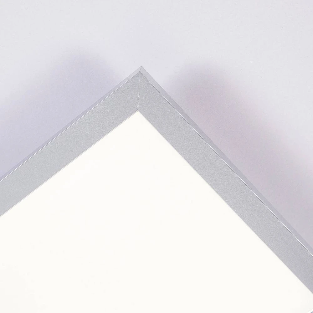B-Ware Arcchio Led Panel Deckenleuchte Leuchte Lysander Silber Dimmbar Farbtempera152