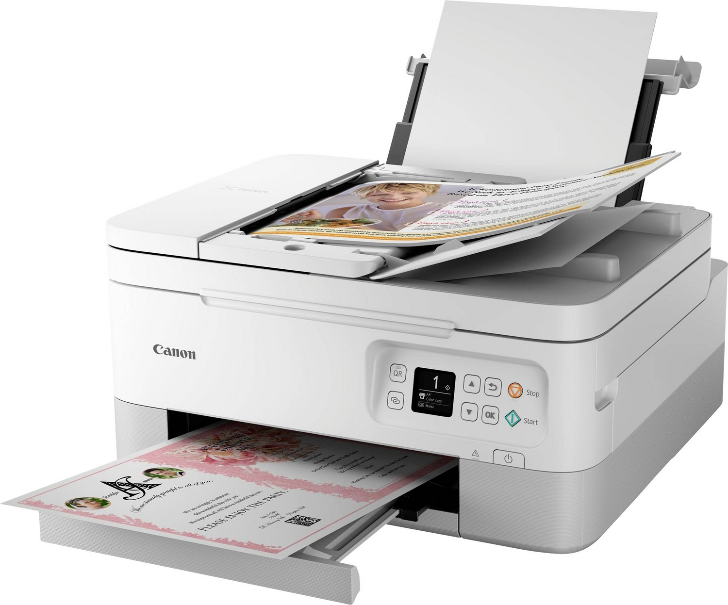 Canon PIXMA TS7451a Tintenstrahl-Multifunktionsdrucker A4 Drucker DEFEKTWARE
