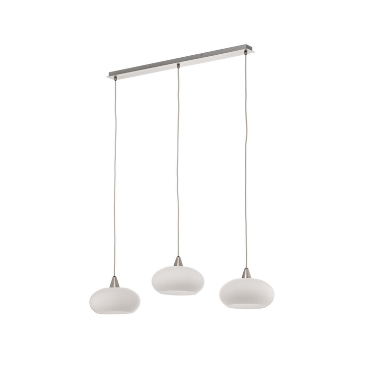 Lucande Sharvil Hängeleuchte Deckenlampe Pendelleuchte Lampe Leuchte nickel w176