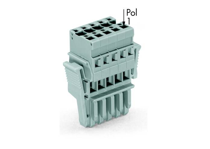 WAGO 769-102/021-000 Federleiste Reihenklemmenzubehör Wago Steckverbinder Klemme