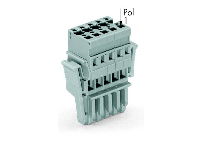 Wago 769 102/021 000 Federleiste Reihenklemmenzubehör Wago Steckverbinder Klemme B-Ware - 4044918480697
