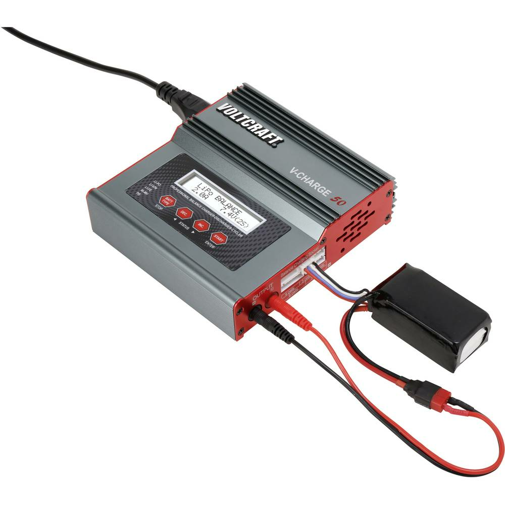 Chargeur multifonctionnel Voltcraft V Charge 50 pour modélisme (batterie de seconde main)