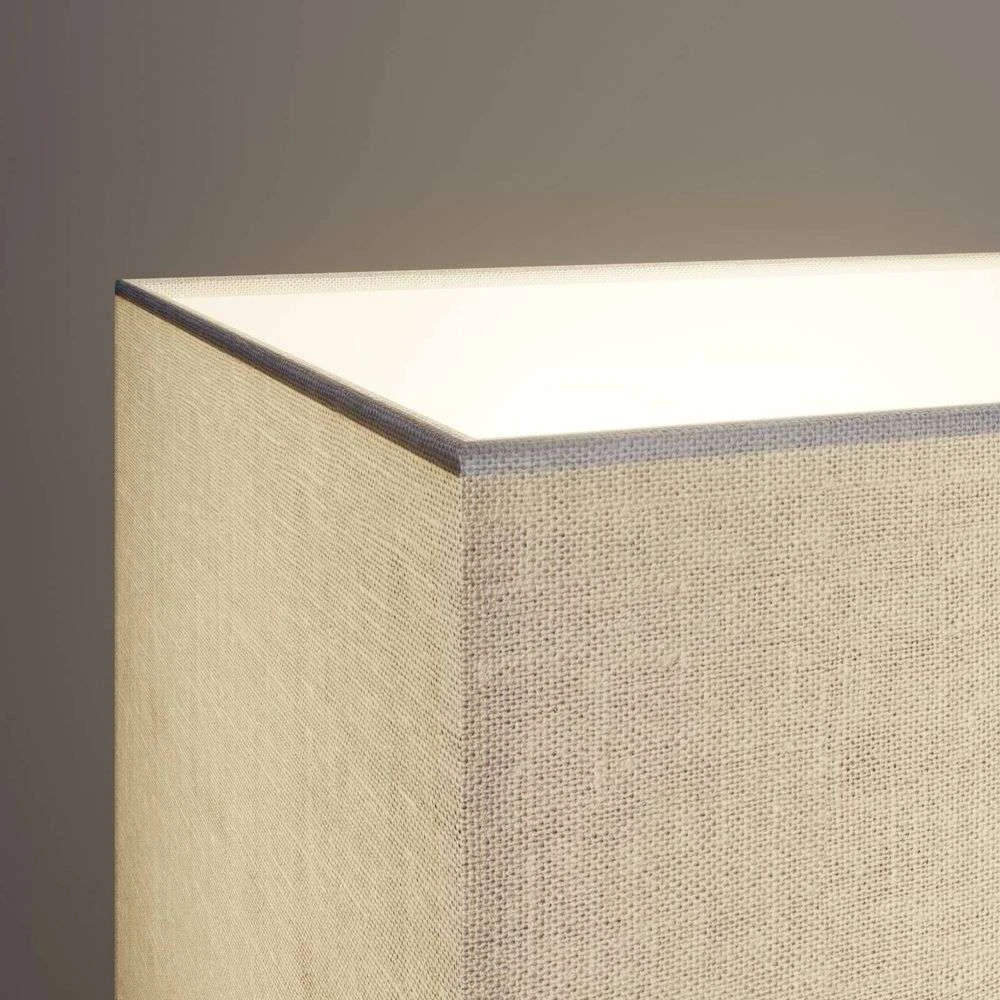 B-Ware Lucande Evaine Tischleuchte Schreibtischleuchte Bürotischlampe Lampe Chrom Weiß