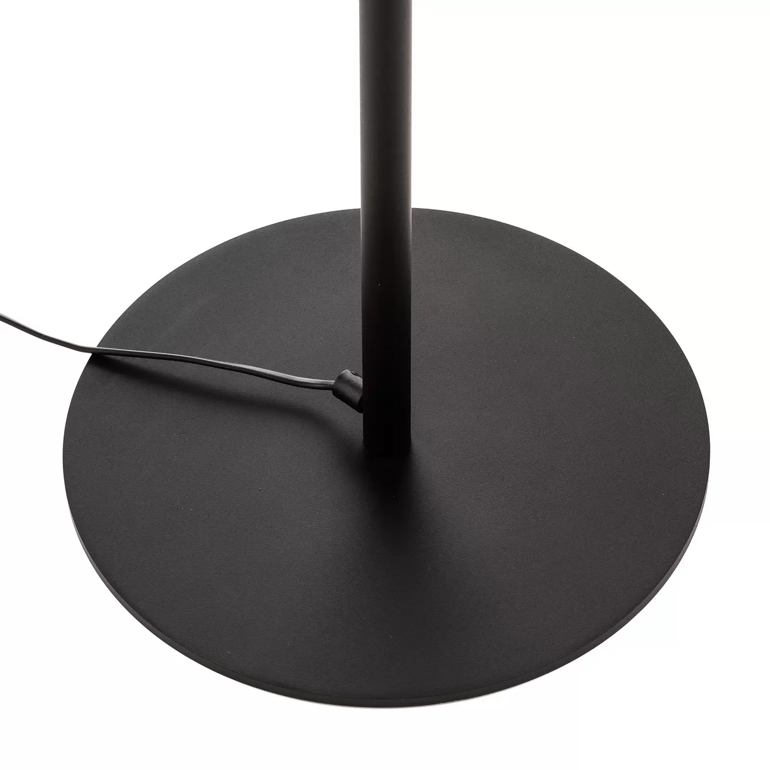 Textil Stehlampe Harris Fuß Schwarz Schirm Leselampe Stehleuchte Leuchte E27.    B-Ware - 5902553217162