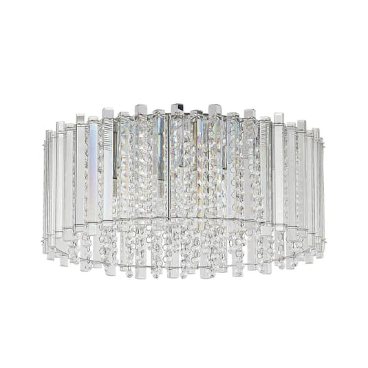 B-Ware Lucande Limana Kristall Deckenlampe Lampe Deckenlampe Wohnzimmerlampe G9 ø5561