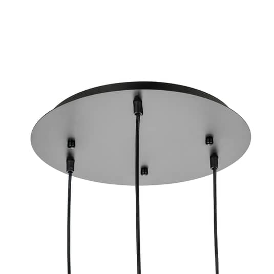 Lindby Gileos Rauchglas Pendellampe Pendelleuchte Deckenlampe Leuchte 3 Flamm925