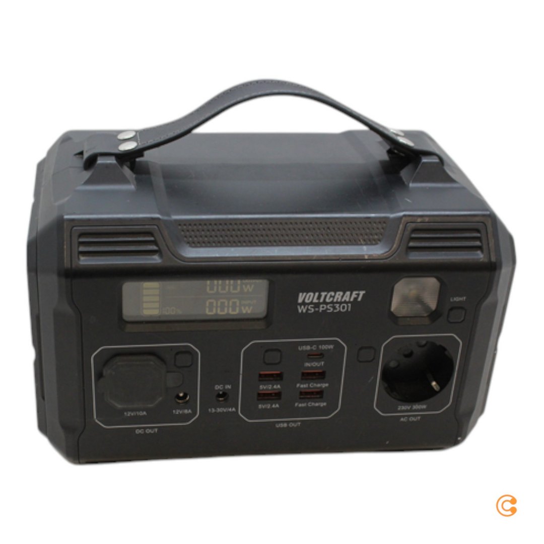 VOLTCRAFT WS-PS301 276Wh Powerstation Fast Charge SIEHE TEXT/FOTOS