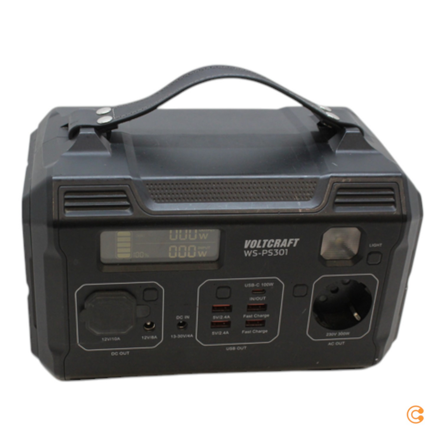 Voltcraft Ws Ps301 276 Wh Powerstation Fast Charge Siehe Text/Fotos C-Ware