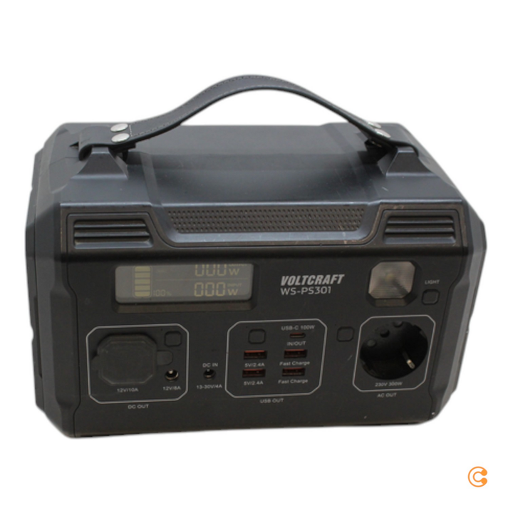 VOLTCRAFT WS-PS301 276Wh Powerstation Fast Charge SIEHE TEXT/FOTOS
