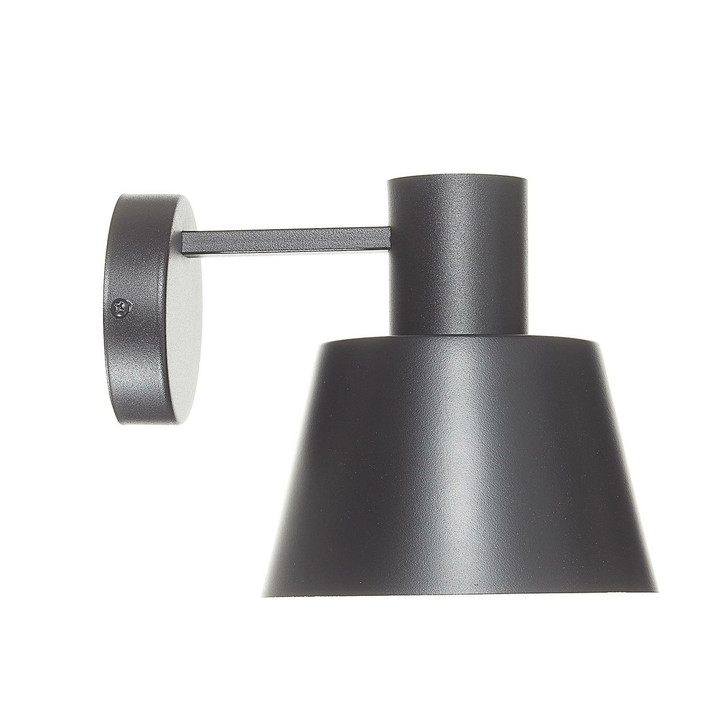 Euluna Wandleuchte Dunka Wandleuchte Lampe Leuchte Metall einflammig E27 schwarz