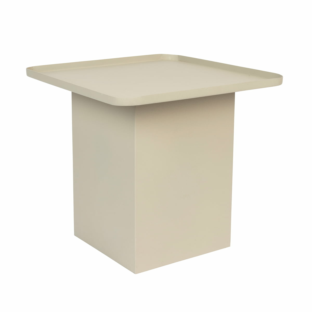 Livingstone Shade Beistelltisch Tisch Couchtisch Sofatisch 44x44 cm ivory beige