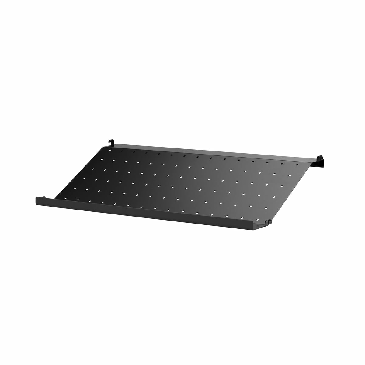 String Schuhablage Flurgarderobe Schuhgarderobe Schuhplatte 58 X 30 Cm, Schwarz B-Ware - 7350038272867