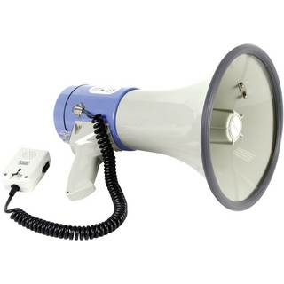 B-Ware Velleman Mp25 Sfm Megaphon Megafon Sprachrohr Mikrofon Lautsprecher 300   500 M
