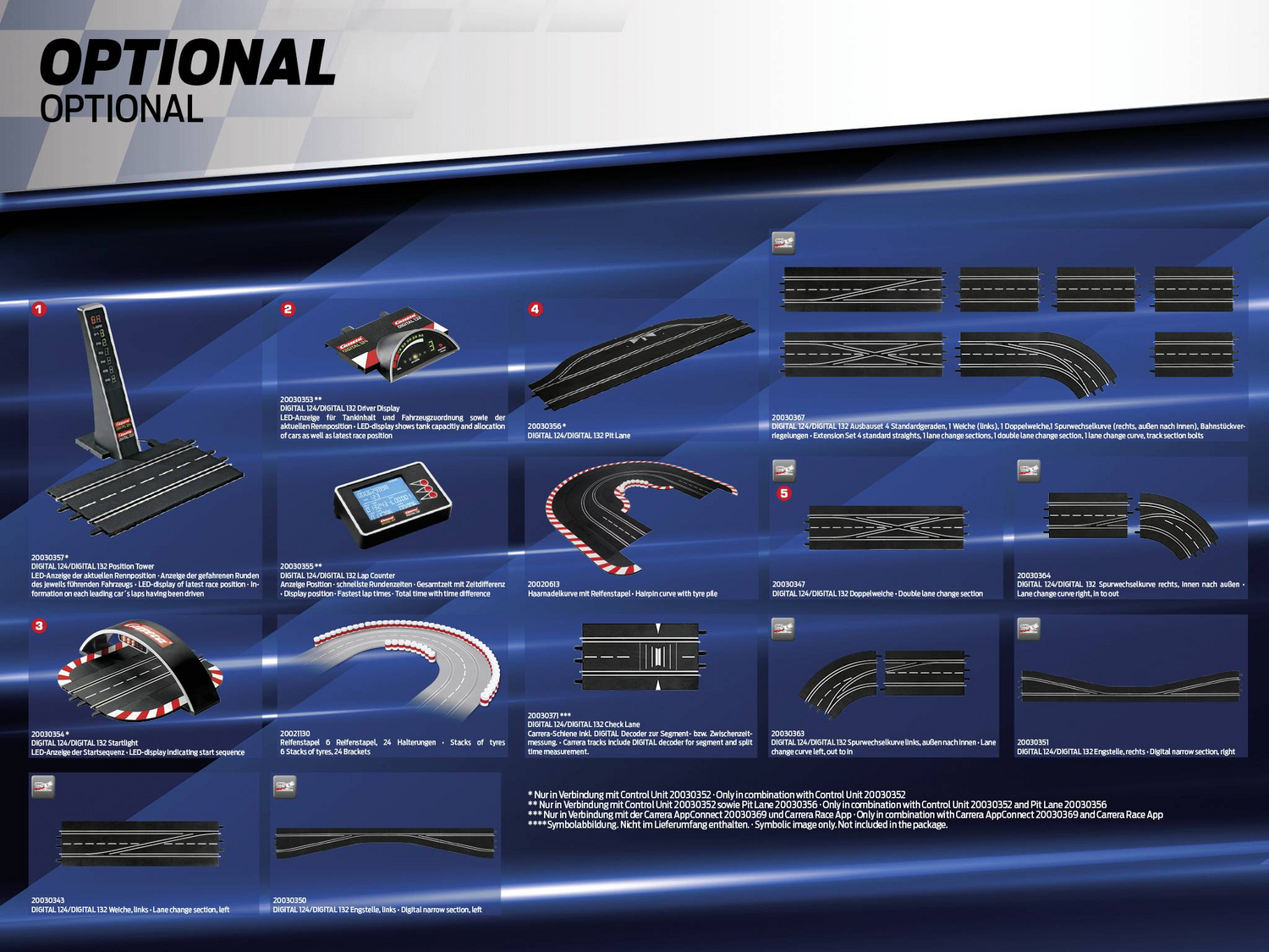 Carrera 20030033 Digital 132 Start Set Carrerabahn Modellautos Rennbahn Rennauto B-Ware - 4007486300330