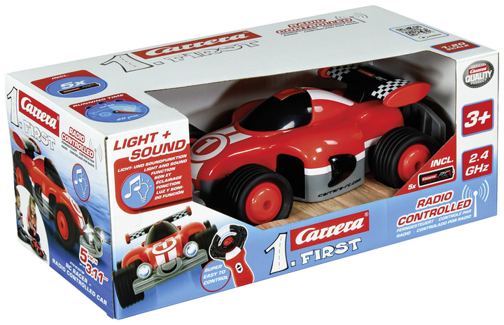 Carrera 370181073 P First 1:18 Rc Einsteiger Modellauto Elektro Straßenmodell B-Ware