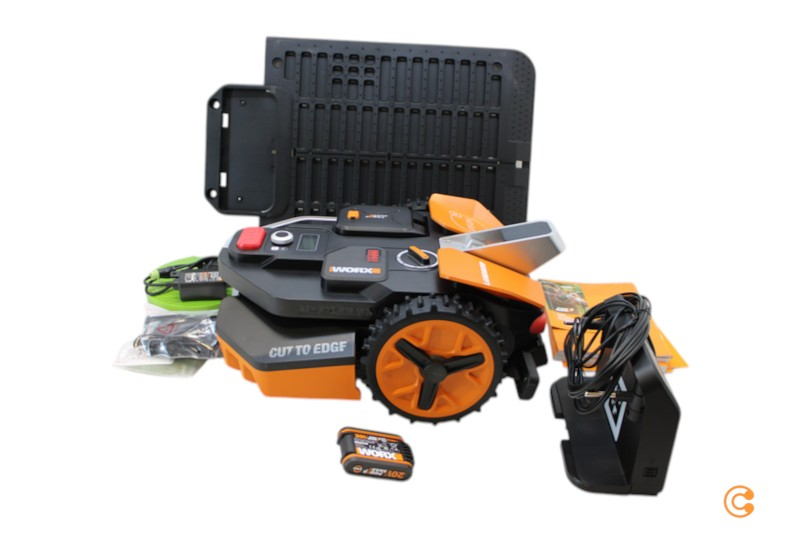 Worx Akku Mähroboter 20 V Landroid Vision M600 18cm/600m² Mit App Trimmer Roboter B-Ware