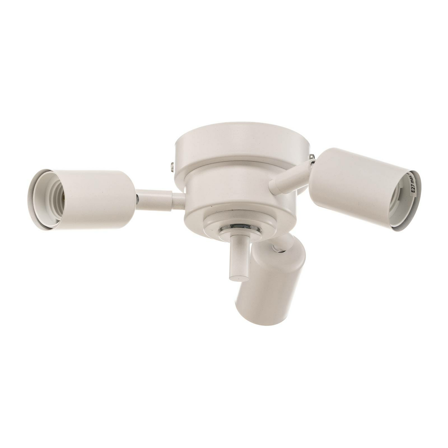 B-Ware Euluna Deckenleuchte Trio Monocolor Deckenlampe Lampe Leuchte Mit Stoffschirm745