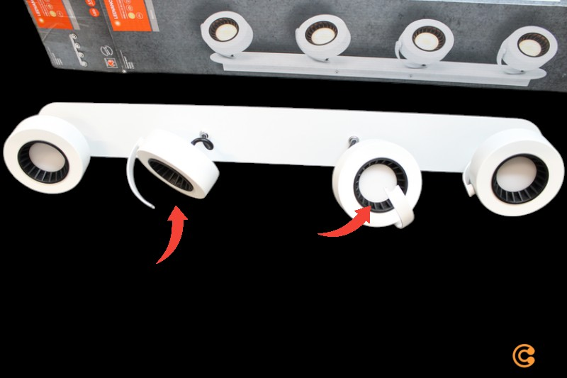 B-Ware Ledvance Led Deckenstrahler Venus Deckenlampe Deckenlicht Siehe Text/Foto - 4058075828186