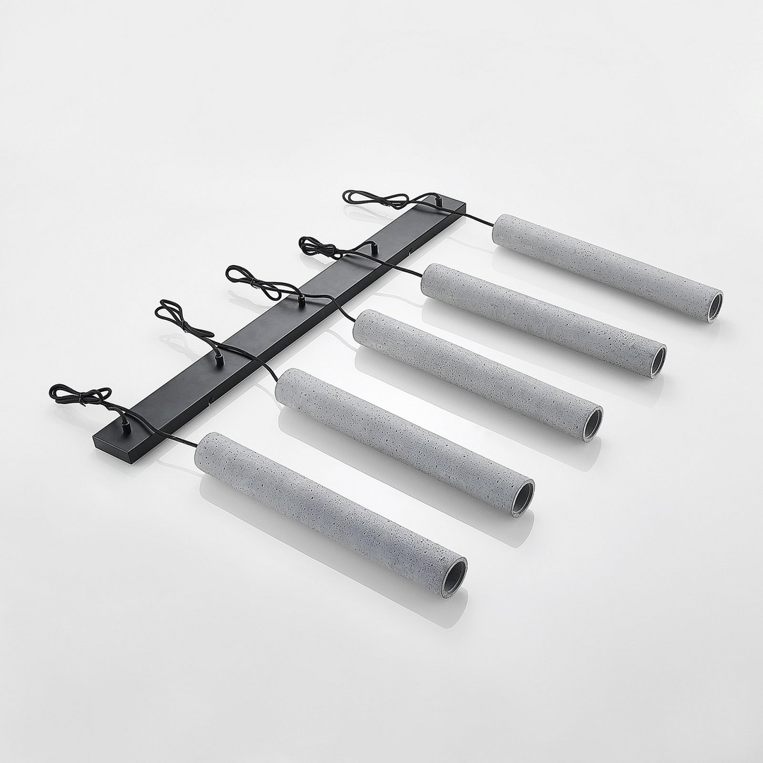 Lindby Concretto Pendelleuchte Hängeleuchte Deckenlampe Lampe 5 Flmg Gu10 G273 B-Ware - 4251096584165