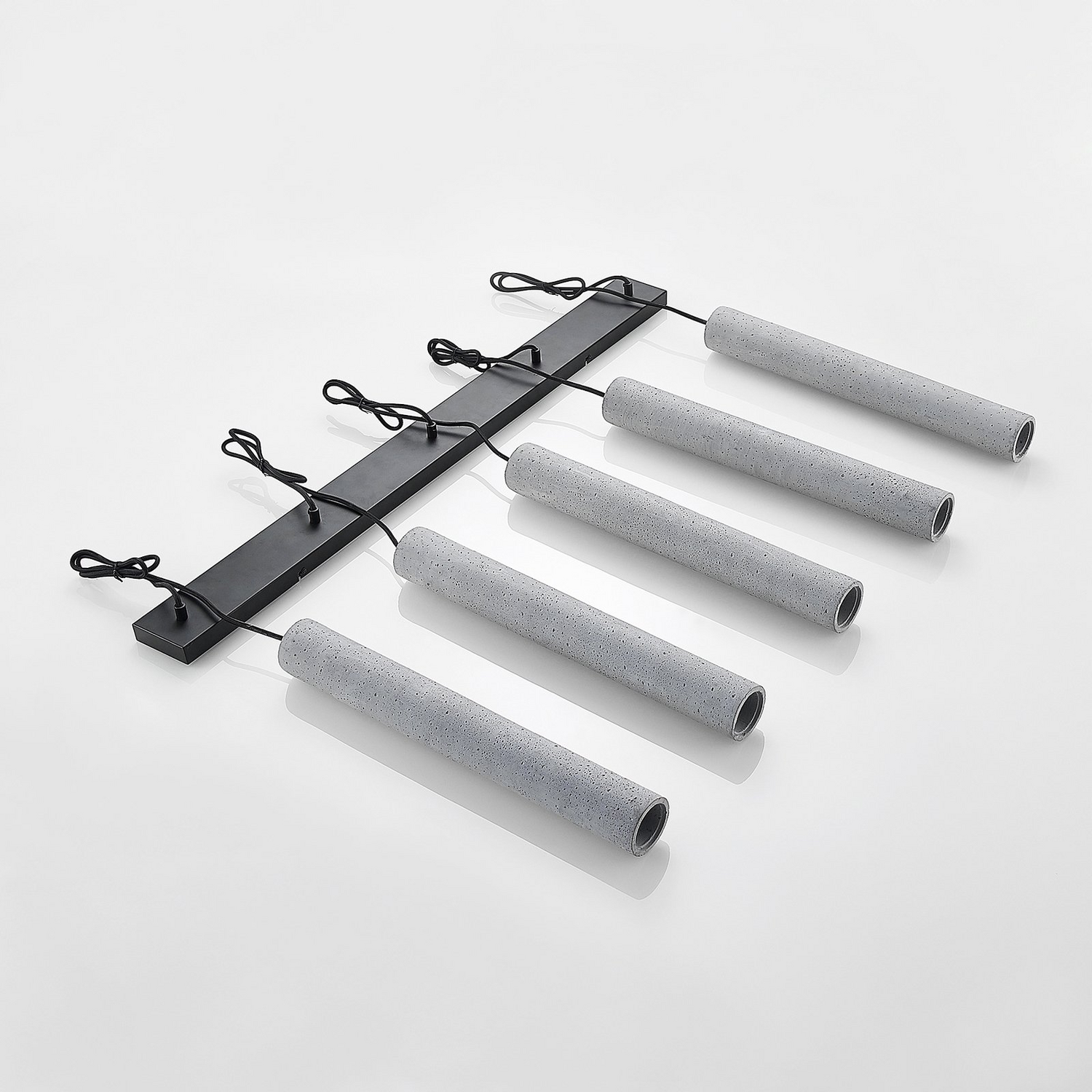 B-Ware Lindby Concretto Pendelleuchte Hängeleuchte Deckenlampe Lampe 5 Flmg Gu10 G273
