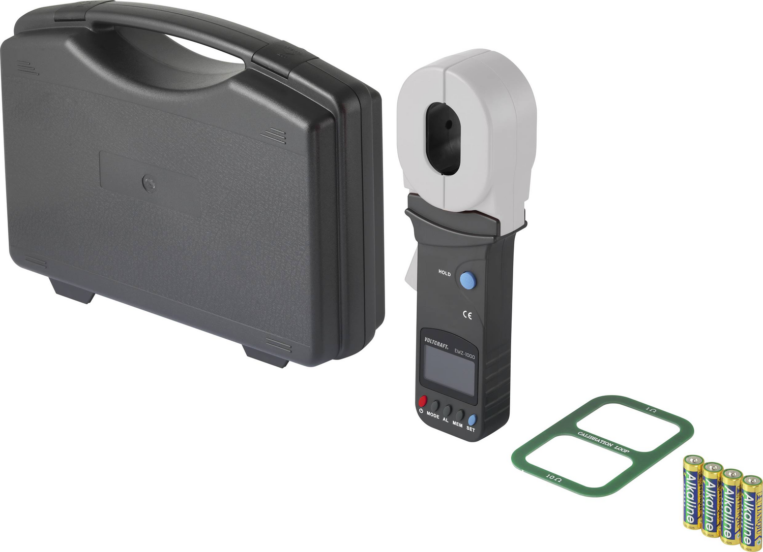 Voltcraft Emz 1000 Erdungsmessgerät 0.01   1200 ω Messgerät Widerstandsmessgerät B-Ware - 4064161168098