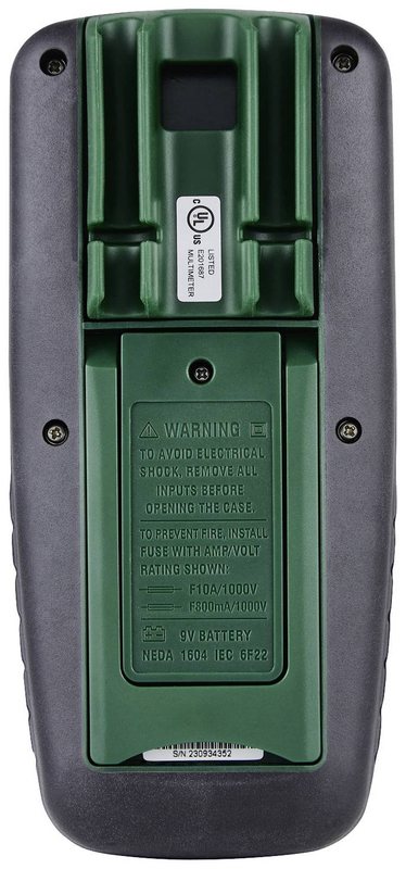 Extech Extech EX505A-K Hand-Multimeter digital CAT IV 600 V Anzeige Messgerät