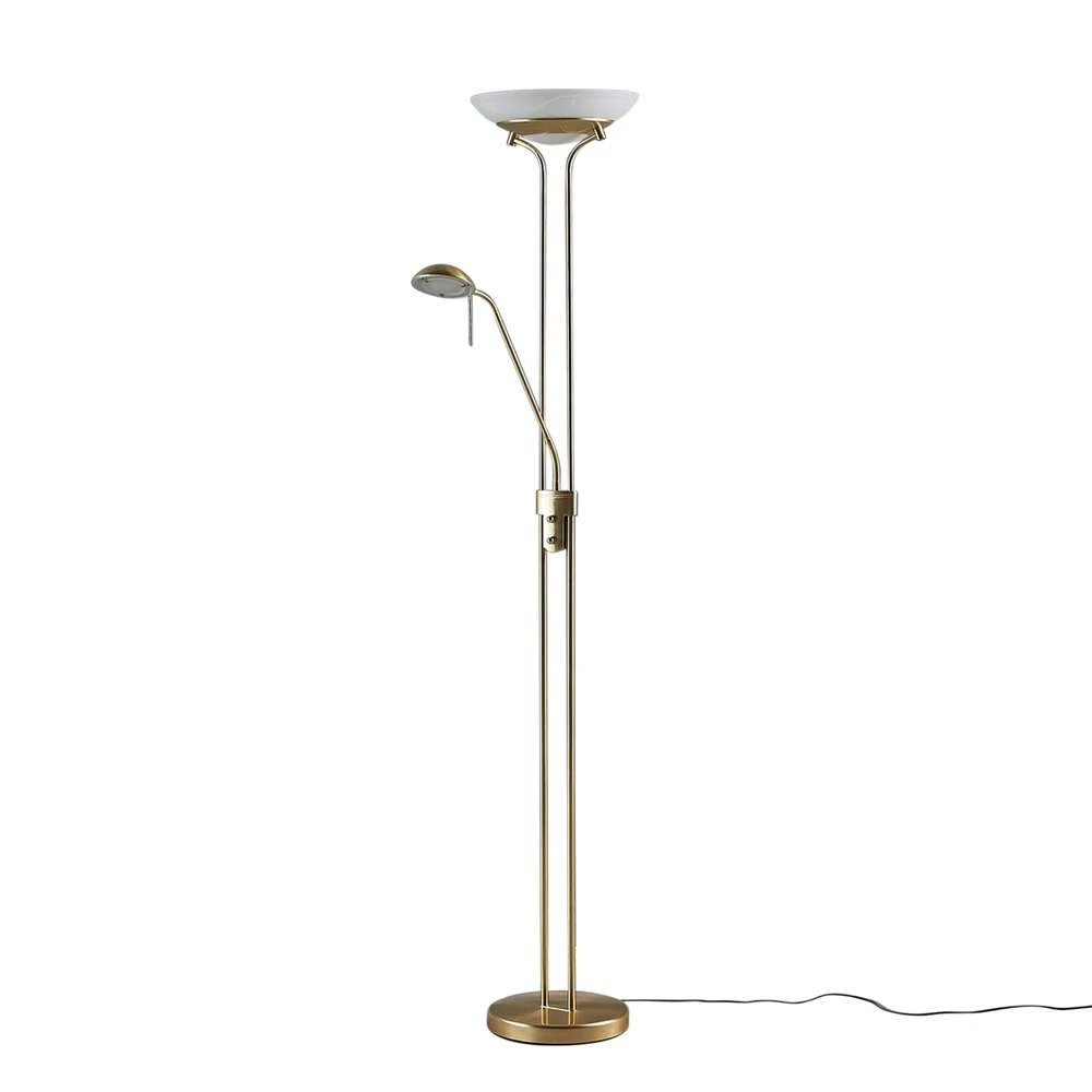 Lindby LED-Deckenfluter Yveta Leselicht Leuchte Lampe Deckenfluter Standleuchte