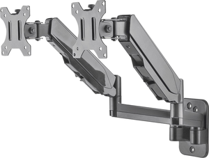 B-Ware Manhattan 461627 2fach Monitor Wandhalterung 17"   32" Wand Halterung Wandhalter