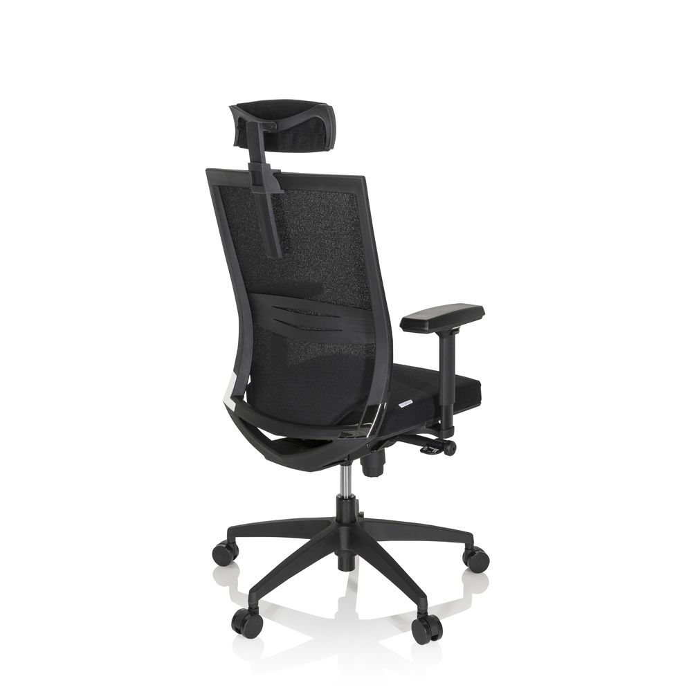 hjh OFFICE PORTO MAX HIGH I - Profi Bürostuhl Schwarz Drehstuhl Arbeitsstuhl828 - 4064323000402