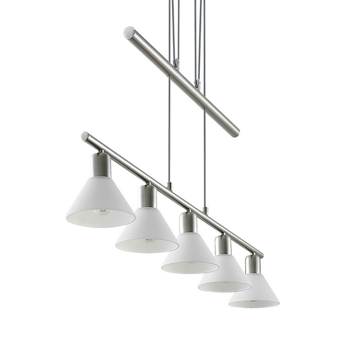 Elc Bealia Pendelleuchte Hängeleuchte Deckenlampe Verstellbar 5 Flammig Nic828 B-Ware - 4251911745146
