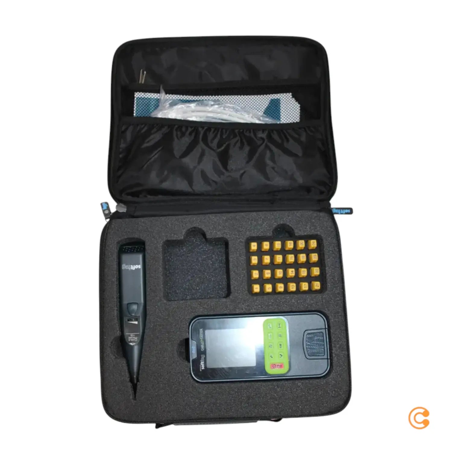 B-Ware Softing Cable Master Po E Kit Tester Netzwerkprüfer Po E++ Siehe Text/Foto - 46382255041