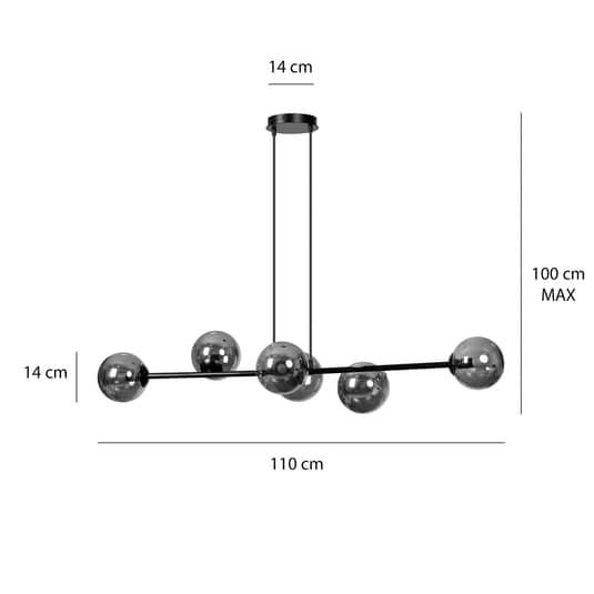 Euluna Hängeleuchte Glassy Deckenlampe Leuchte Lampe Pendelleuchte Deckenleuchte B-Ware - 5901738918894
