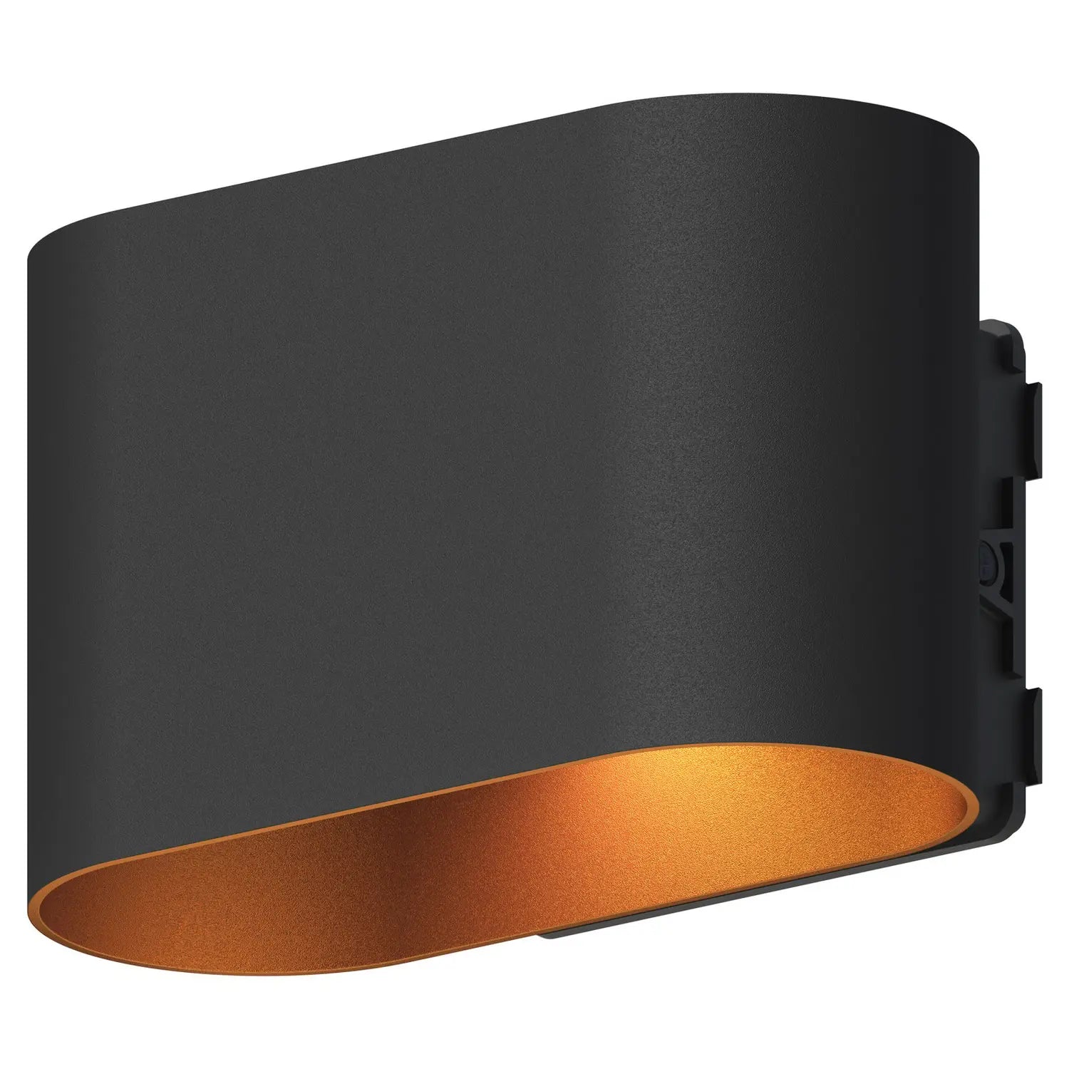 B-Ware Außenleuchte Außenlampe Calex Wandlampe Up Down Led Schwarz Gold Aluminium