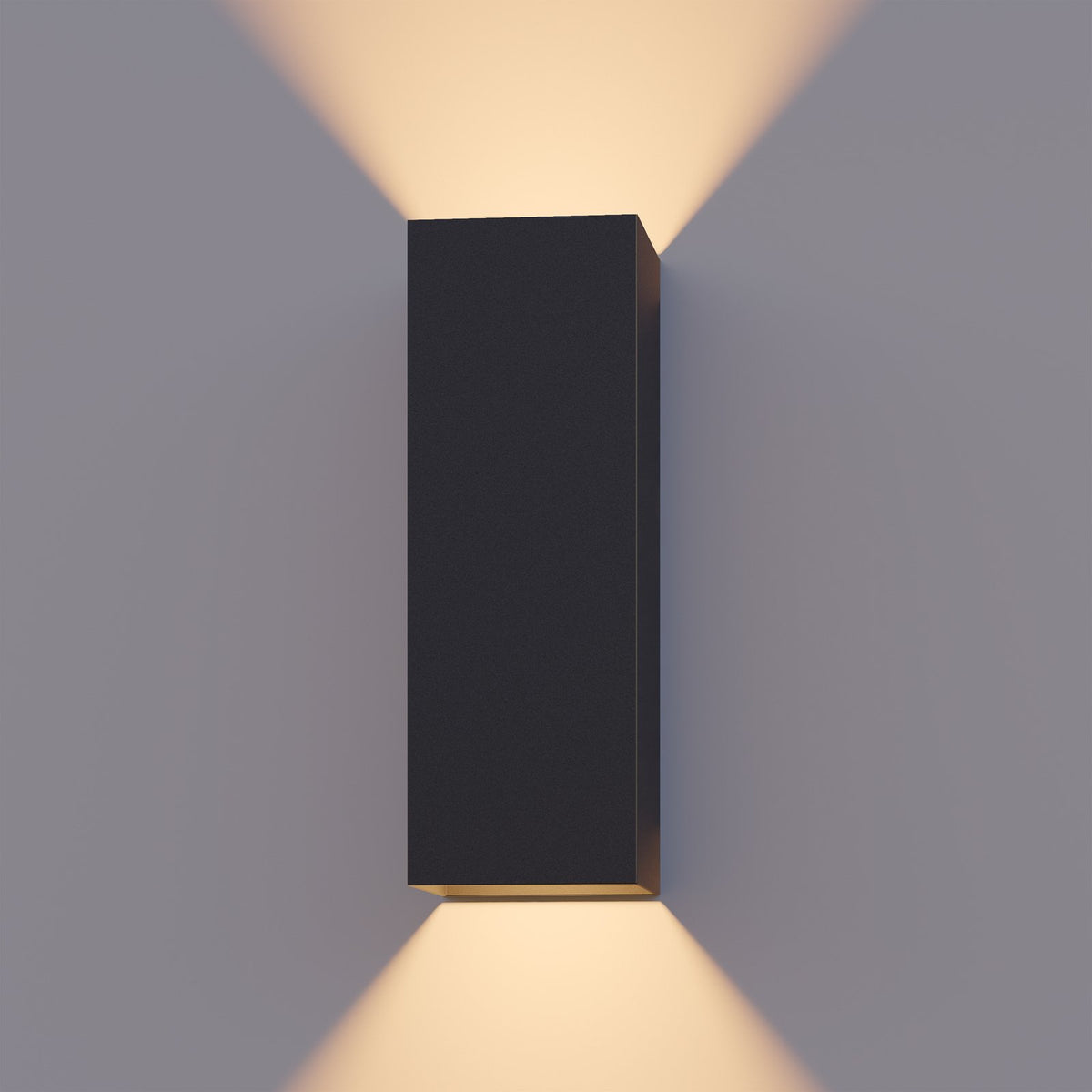Calex LED Außenwandleuchte Außenlampe Wandlampe Rectangle schwarz Aluminium G556 - 8712879161790