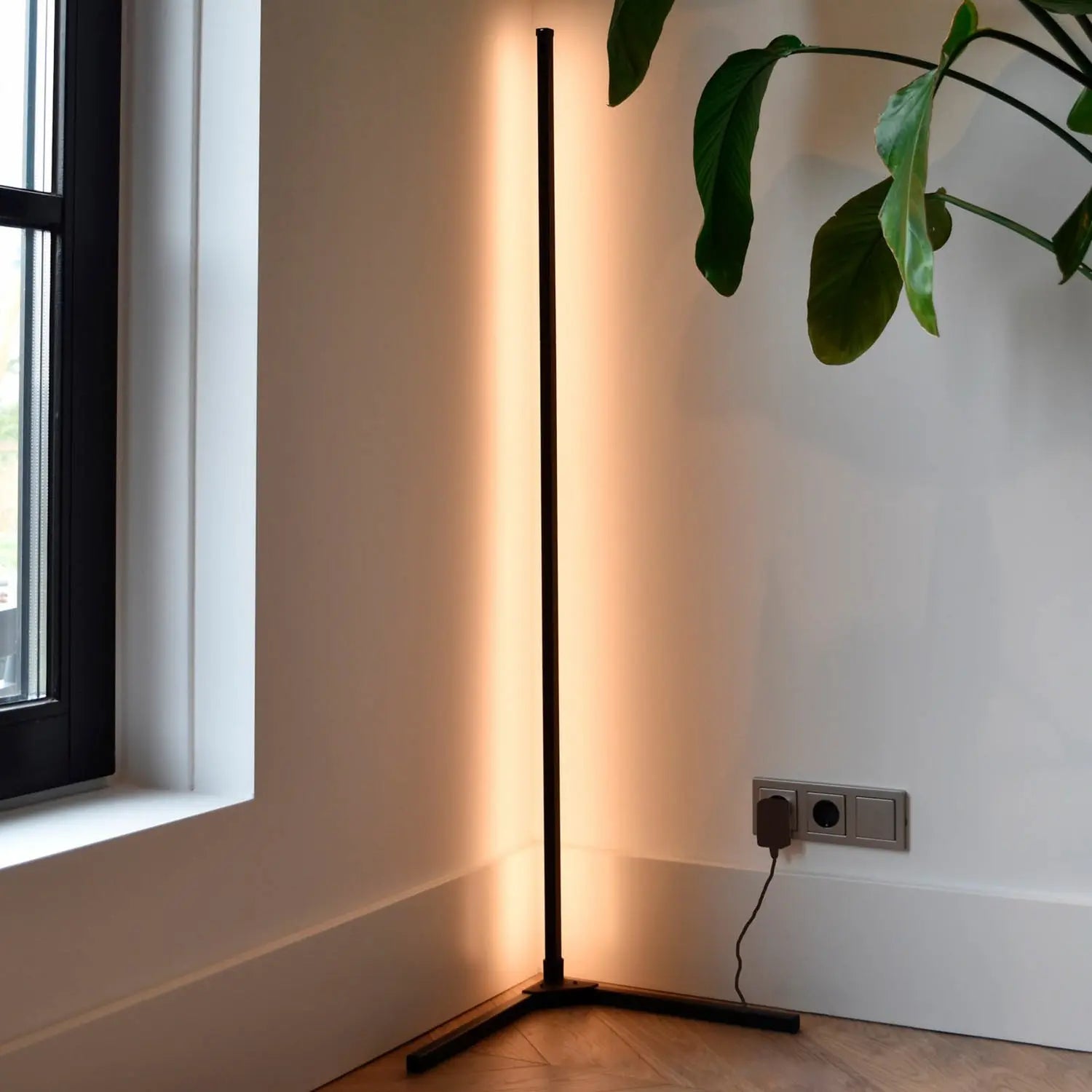 B-Ware Calex Led Stehleuchte Lampe Smart Rgbw Fernbedienung Schwarz Kunststoff Wlan - 8712879151920
