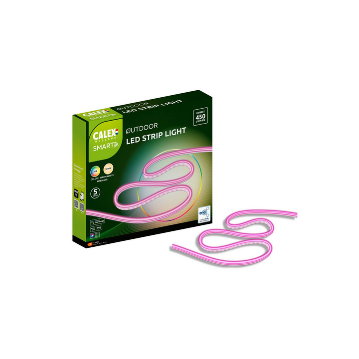 Calex Smart Outdoor Led Striplight Led Streifen Lichtleiste Lichterkette 5 Meter B-Ware - 8712879149989