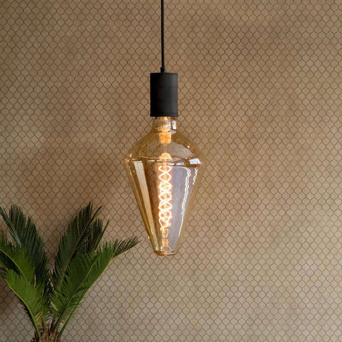 Calex LED Lampe Glühbirne Vienna E27 Leuchtmittel dimmbar 2200K gold Glas - 8712879153818