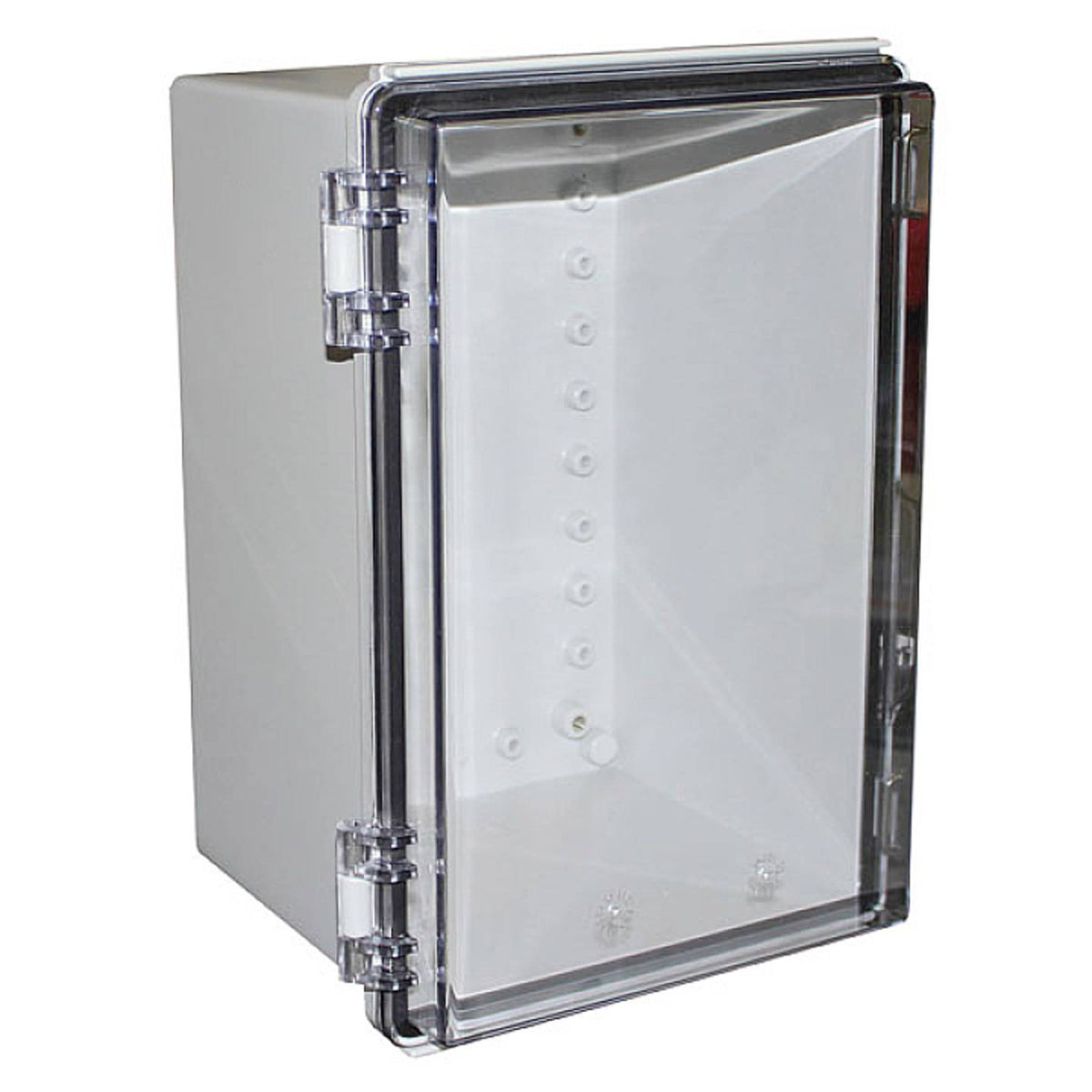 CamdenBoss Universal Schaltschrank Gehäuse Kunststoff grau Klappdeckel 22 STÜCK - 2050008223756