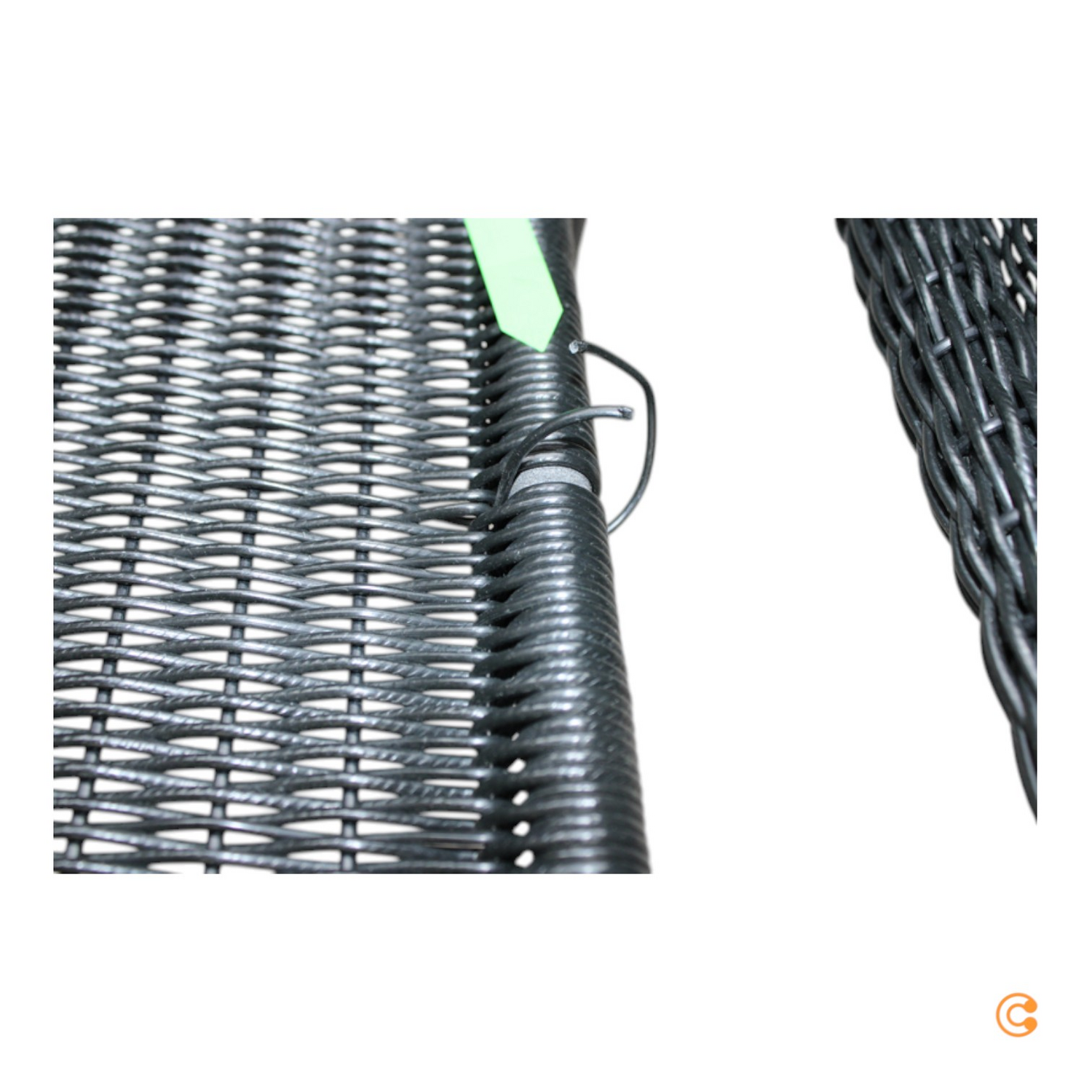 Cane Line Breeze Sessel Stapelbar Outdoor Schwarz Gartenstuhl Siehe Text/Foto B-Ware - 5711877008192