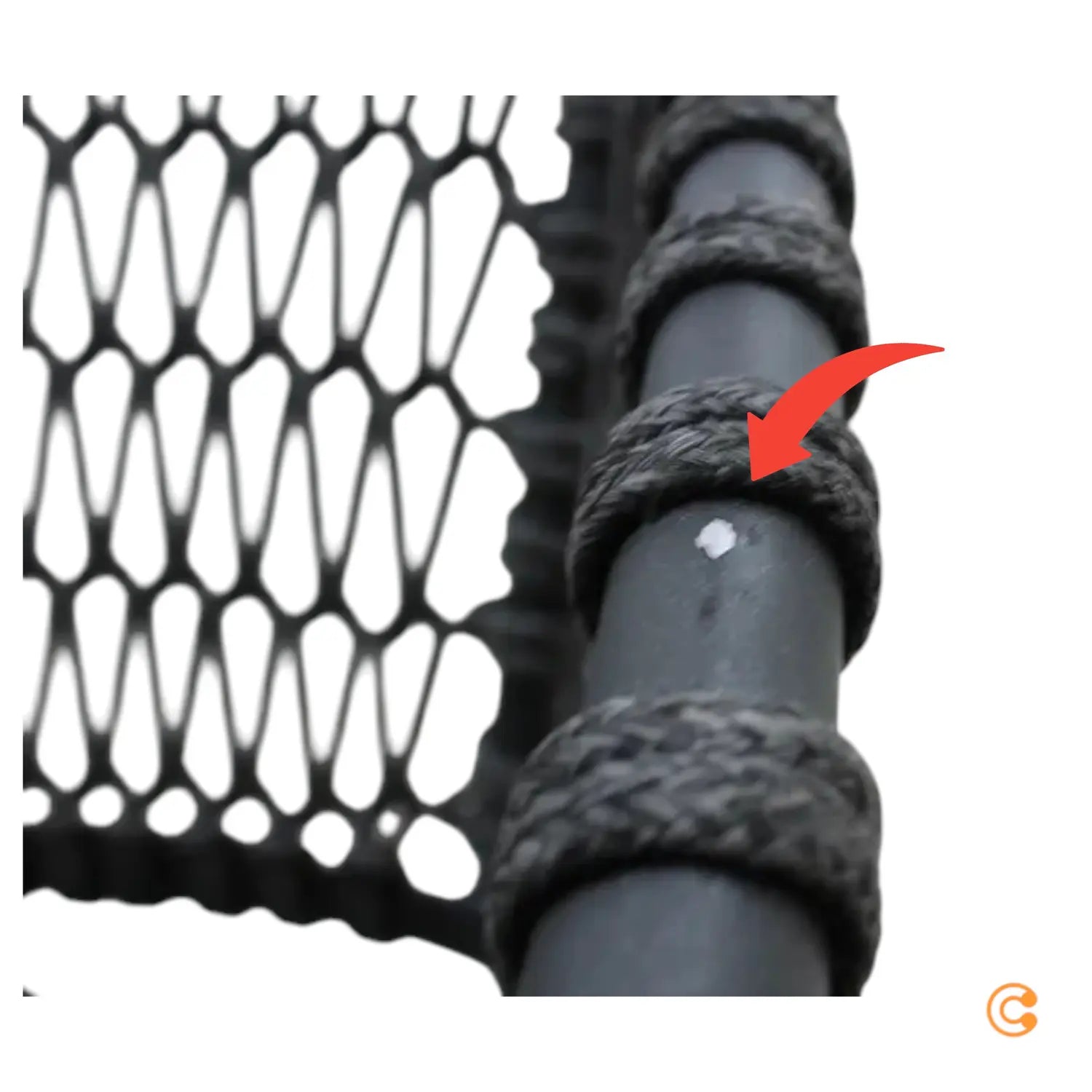 B-Ware Cane Line Ocean Armlehnstuhl Gartenstuhl Outdoor Dunkelgrau Siehe Text/Foto - 5711877223724