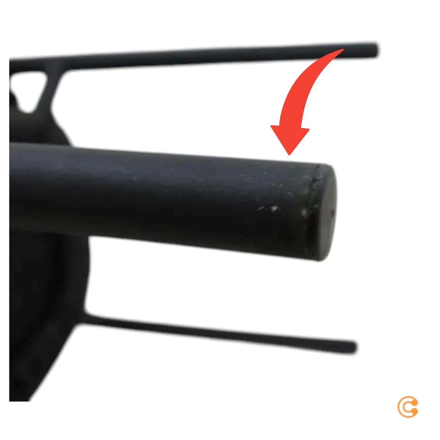 B-Ware Cane Line Ocean Armlehnstuhl Gartenstuhl Outdoor Dunkelgrau Siehe Text/Foto137 - 5711877223724