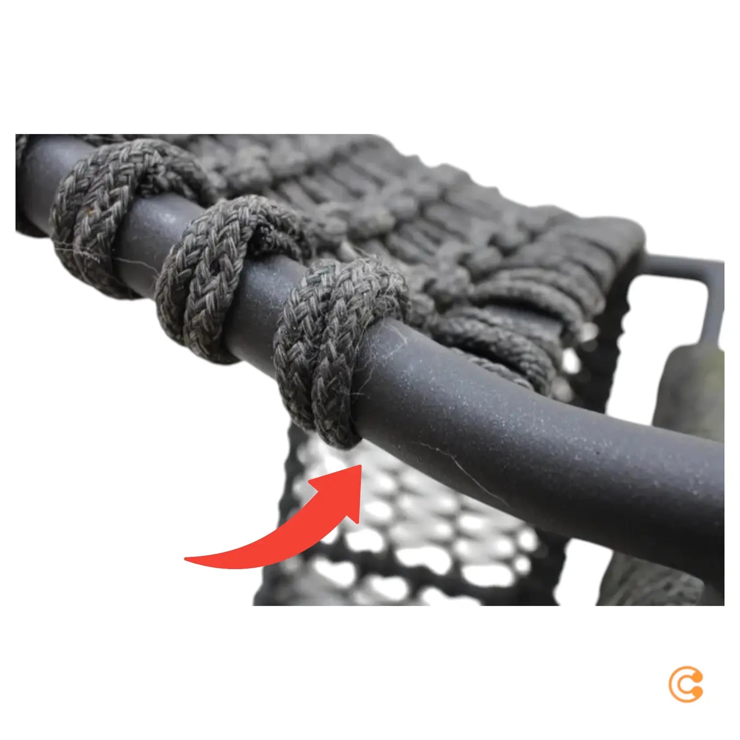 B-Ware Cane Line Ocean Armlehnstuhl Gartenstuhl Outdoor Dunkelgrau Siehe Text/Foto137 - 5711877223724