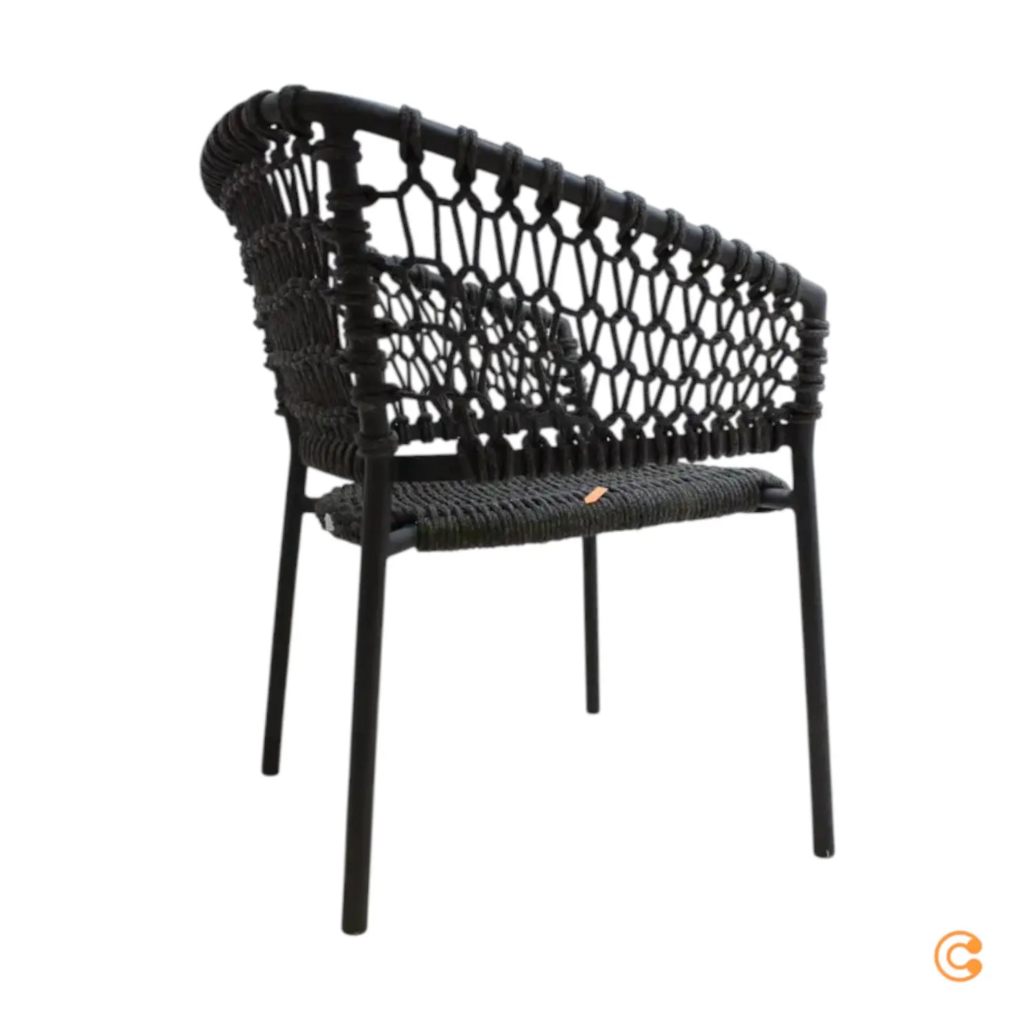 B-Ware Cane Line Ocean Armlehnstuhl Gartenstuhl Outdoor Dunkelgrau Siehe Text/Foto710 - 5711877223724