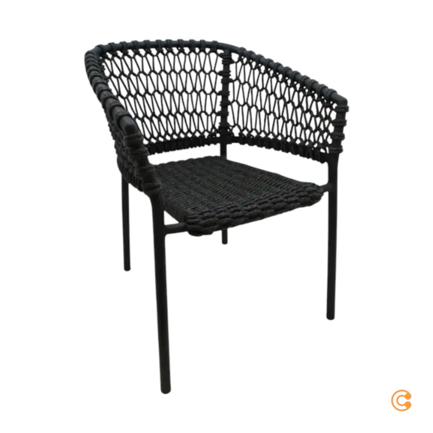 B-Ware Cane Line Ocean Armlehnstuhl Gartenstuhl Outdoor Dunkelgrau Siehe Text/Foto137 - 5711877223724