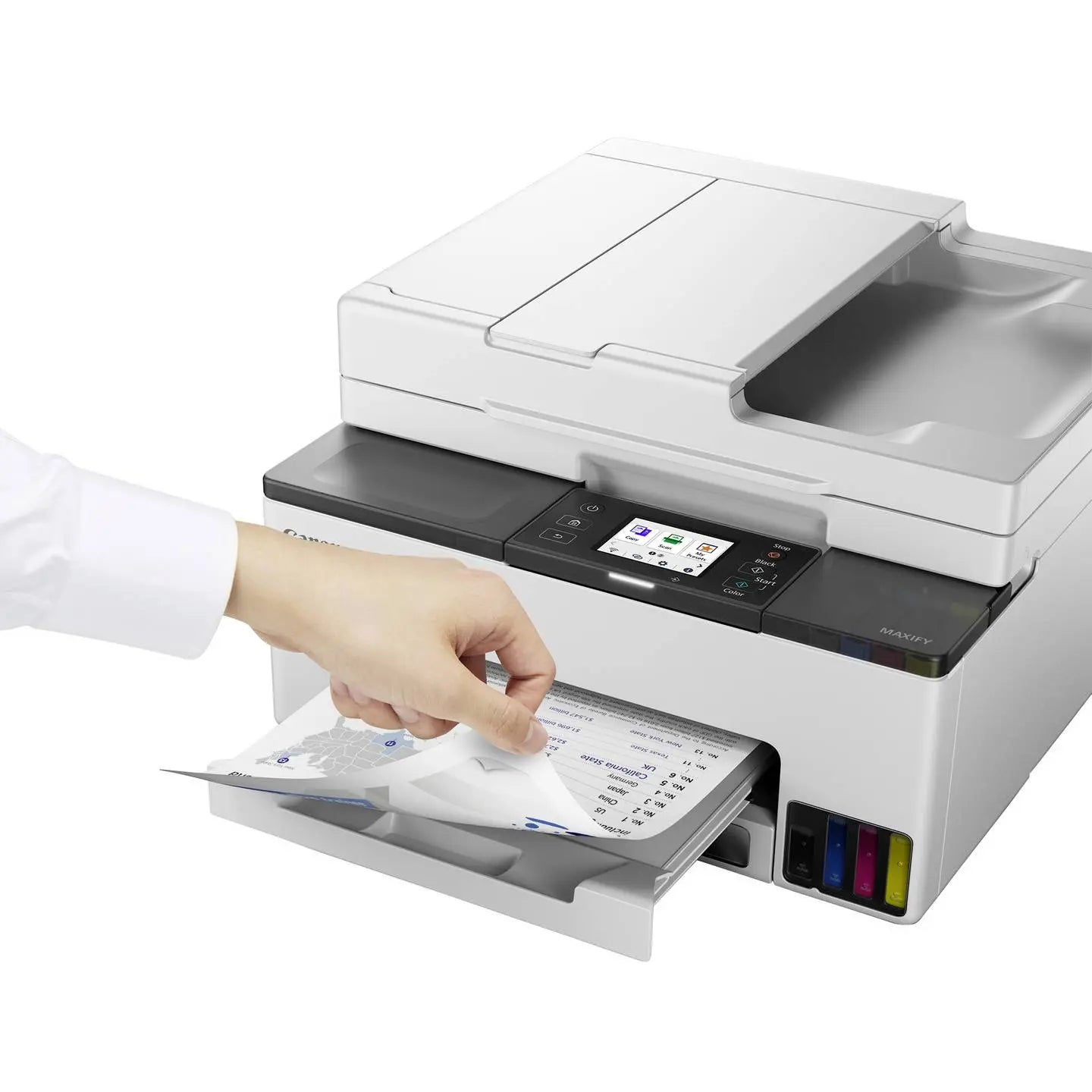 B-Ware Canon Canon Maxify Gx2050 Multi Multifunktionsdrucker Tintenstrahl Wlan Schwarz - 8714574689586