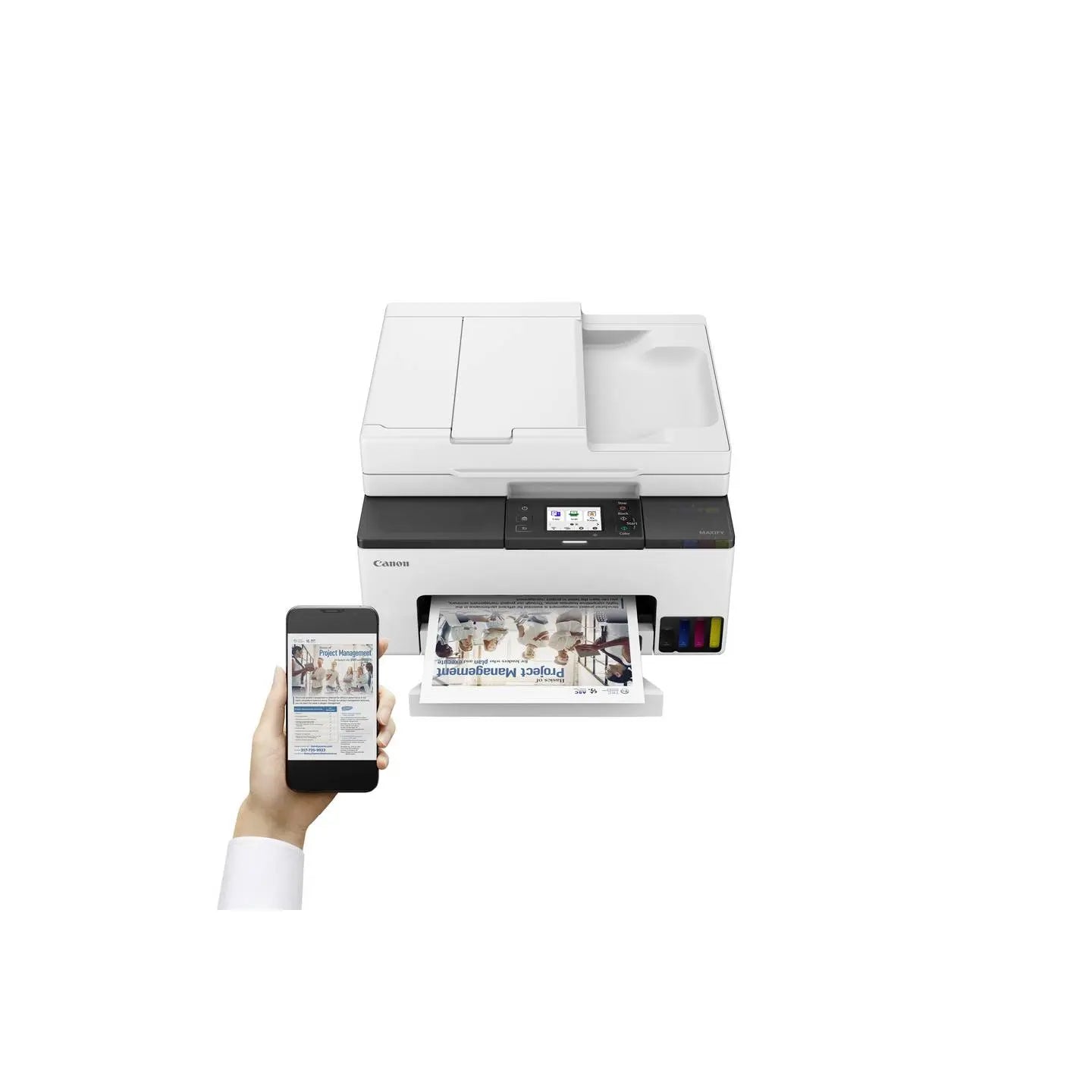 B-Ware Canon Canon Maxify Gx2050 Multi Multifunktionsdrucker Tintenstrahl Wlan Schwarz - 8714574689586