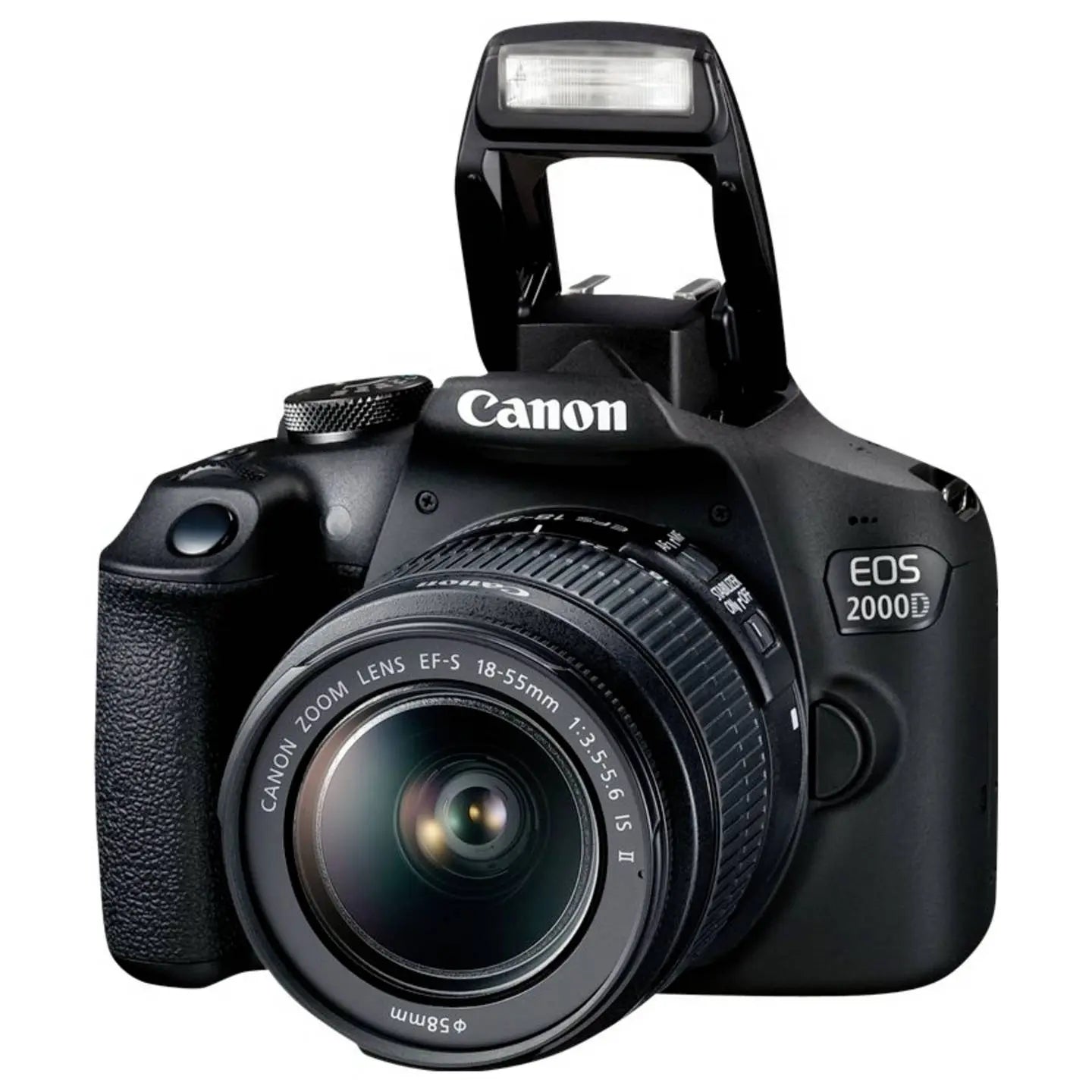 B-Ware Canon Eos 2000 D Digitalkamera Slr Kamera 24.1 M Pix Fotokamera Schwarz