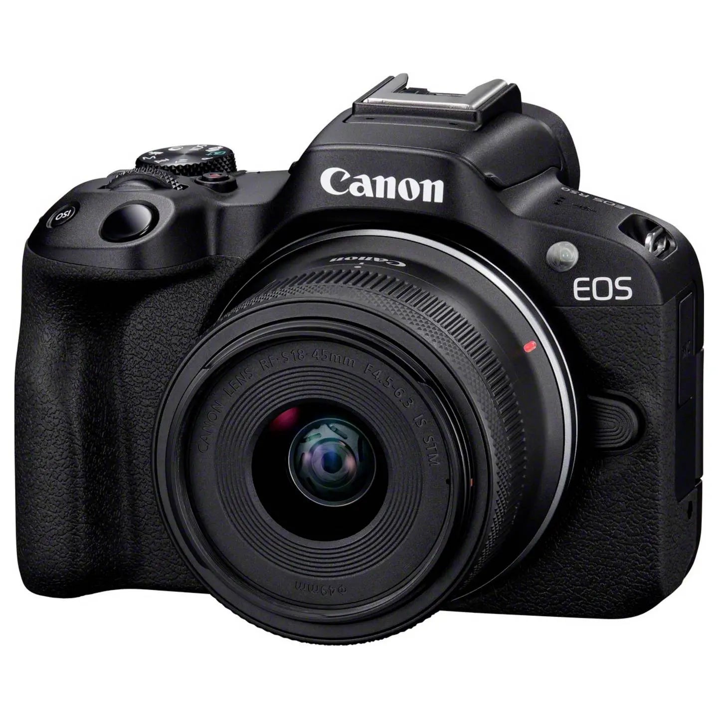 B-Ware Canon Eos R50 Kit Kamera Systemkamera Fotokamera Schwarz Rf S 18 45 Mm Objektiv - 4549292205046