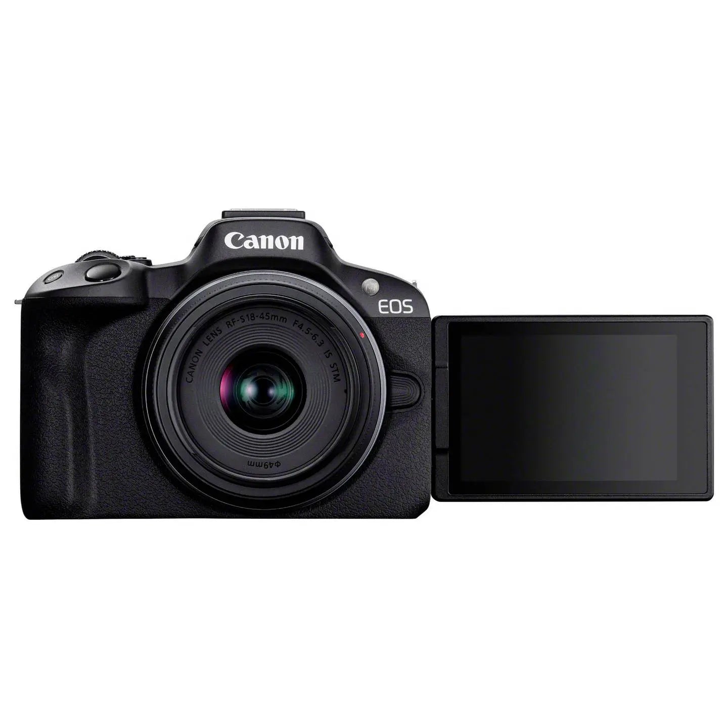 B-Ware Canon Eos R50 Kit Kamera Systemkamera Fotokamera Schwarz Rf S 18 45 Mm Objektiv - 4549292205046