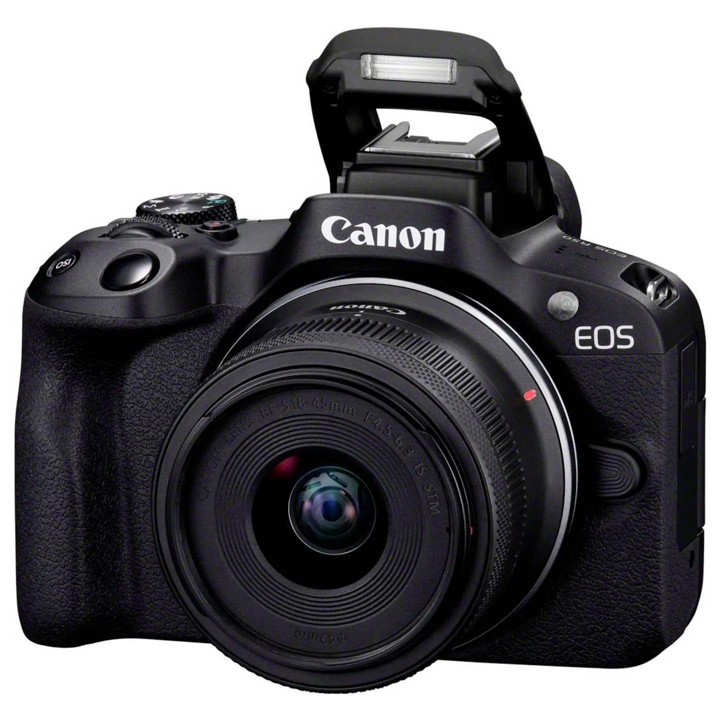B-Ware Canon Eos R50 Kit Kamera Systemkamera Fotokamera Schwarz Rf S 18 45 Mm Objektiv - 4549292205046